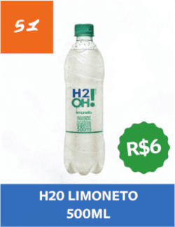 51 - H2O Limoneto (500ml) - R$ 6,00