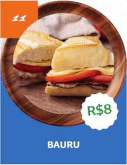 11 - Bauru - R$ 8,00