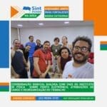 Sint-IFESGO na Área - Coordenador - geral Diego Siqueira reúne-se com